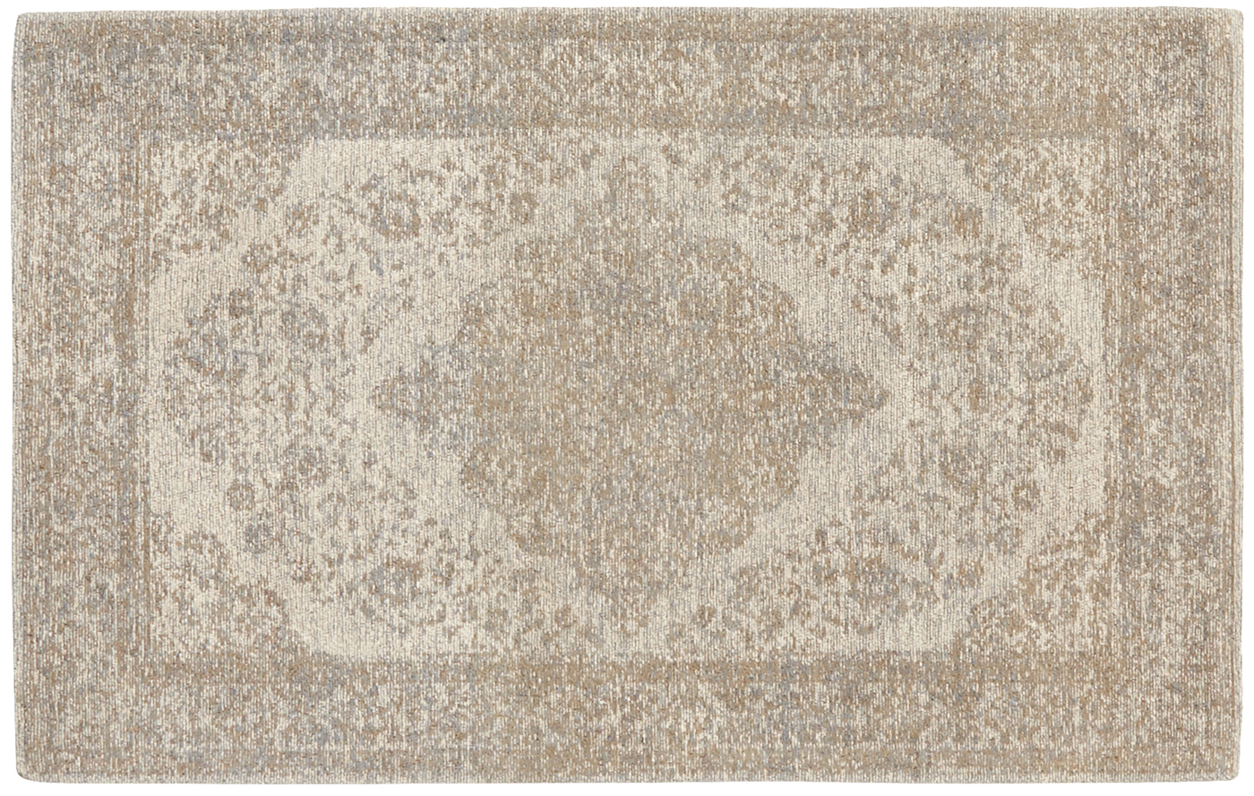 Dywan Pearl 60x90 cm beżowy – obraz-1