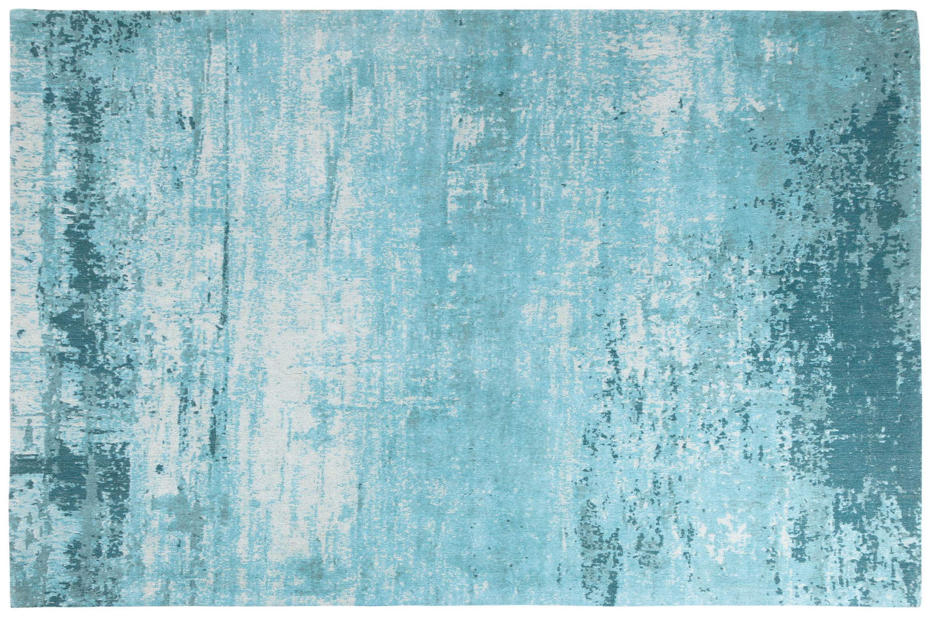 Dywan prostokątny bawełniany jasnoniebieski 240x160 cm – grafika-1.