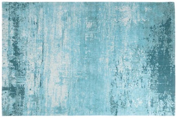 Dywan prostokątny bawełniany jasnoniebieski 240x160 cm – grafika-1.