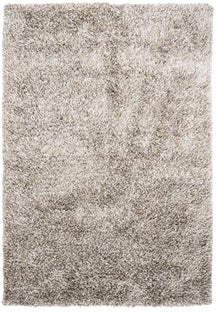 Dywan prostokątny beżowy poliester wełna 190x290 cm – obraz-1