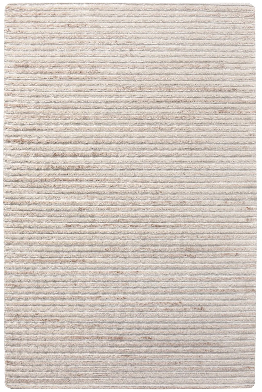 Dywan prostokątny kremowy w paski 160x230 cm ręcznie tuftowany – grafika-1.