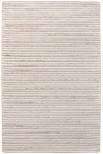 Dywan prostokątny kremowy w paski 160x230 cm ręcznie tuftowany – grafika-1.