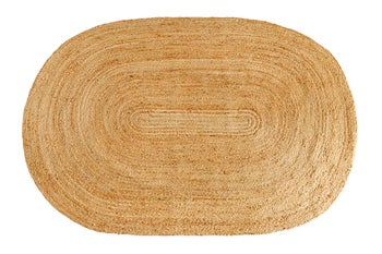 Dywan PURE NATURE 160x230 cm juta naturalna owalny – grafika-1.