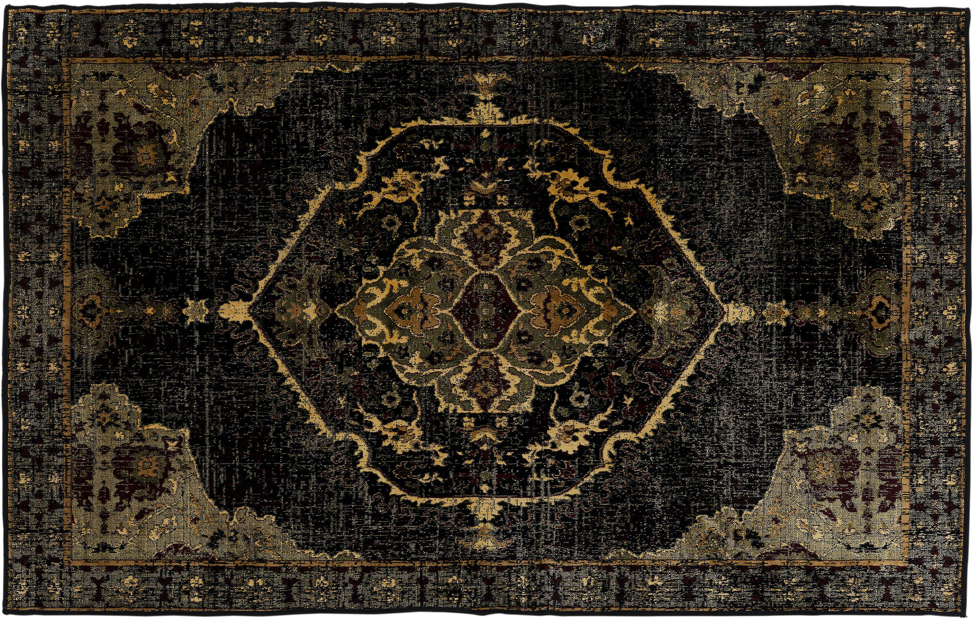 Alfombra Ornamento antracita 170x240cm – Imagen-1.