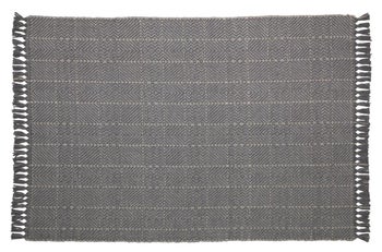 Dywan 160x230 cm szary – obraz-1
