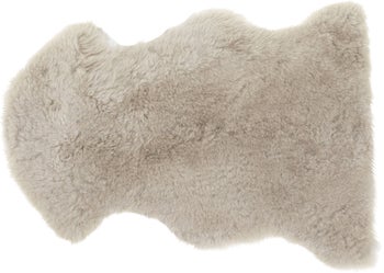 Piel cordero Heidi gris 85x65cm – Imagen-1.