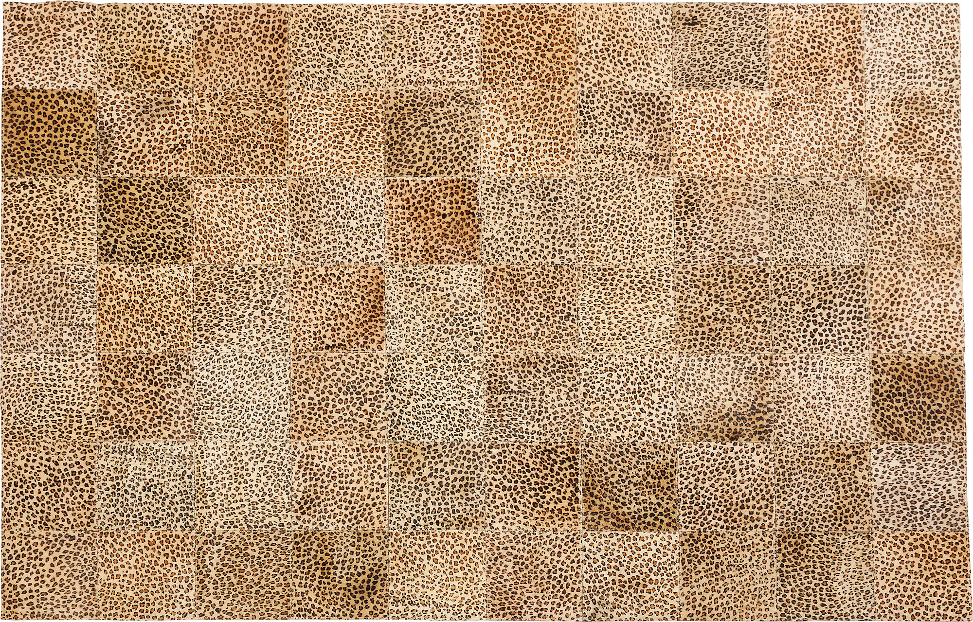 Dywan Square Leo 240x170 cm brązowy – obraz-1