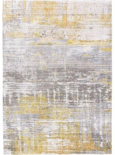 Dywan Streaks 80x150 cm szaro-żółty – obraz-1
