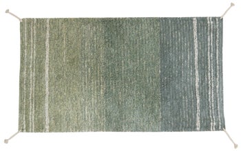 Dywan bawełniany zielono-niebieski 80x140 cm – obraz-1