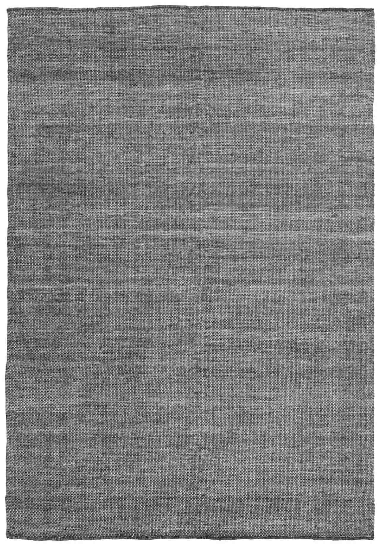 Dywan bawełniany grafitowy 200x300 cm – obraz-1