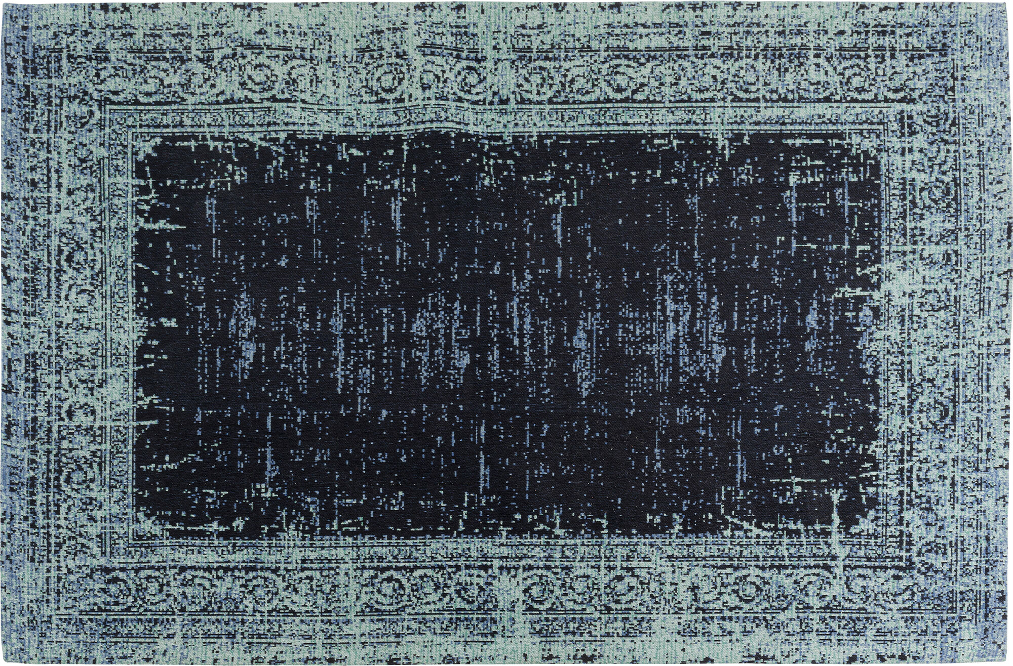 Covor Vintage Deep Sea Albastru 170x240cm – imagine-1.