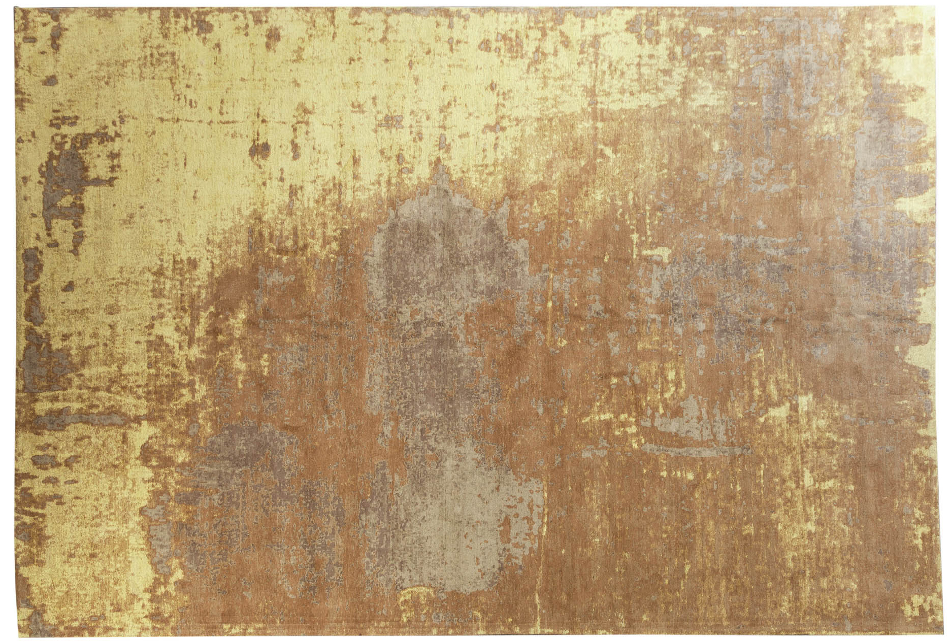 Dywan vintage prostokątny kolor rdzawy brąz do salonu 240x350 cm – grafika-1.