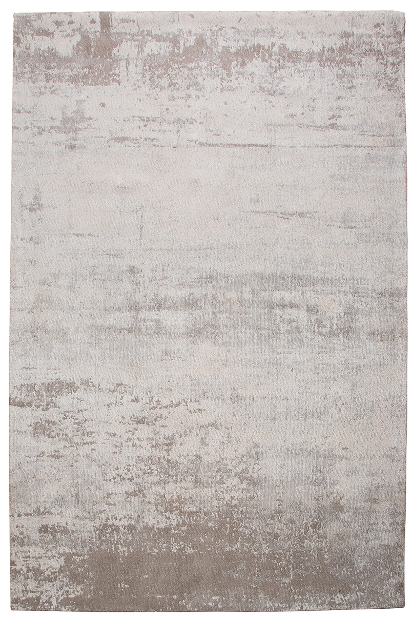 Szarobeżowy dywan vintage prostokątny do eleganckiego salonu – grafika-1.