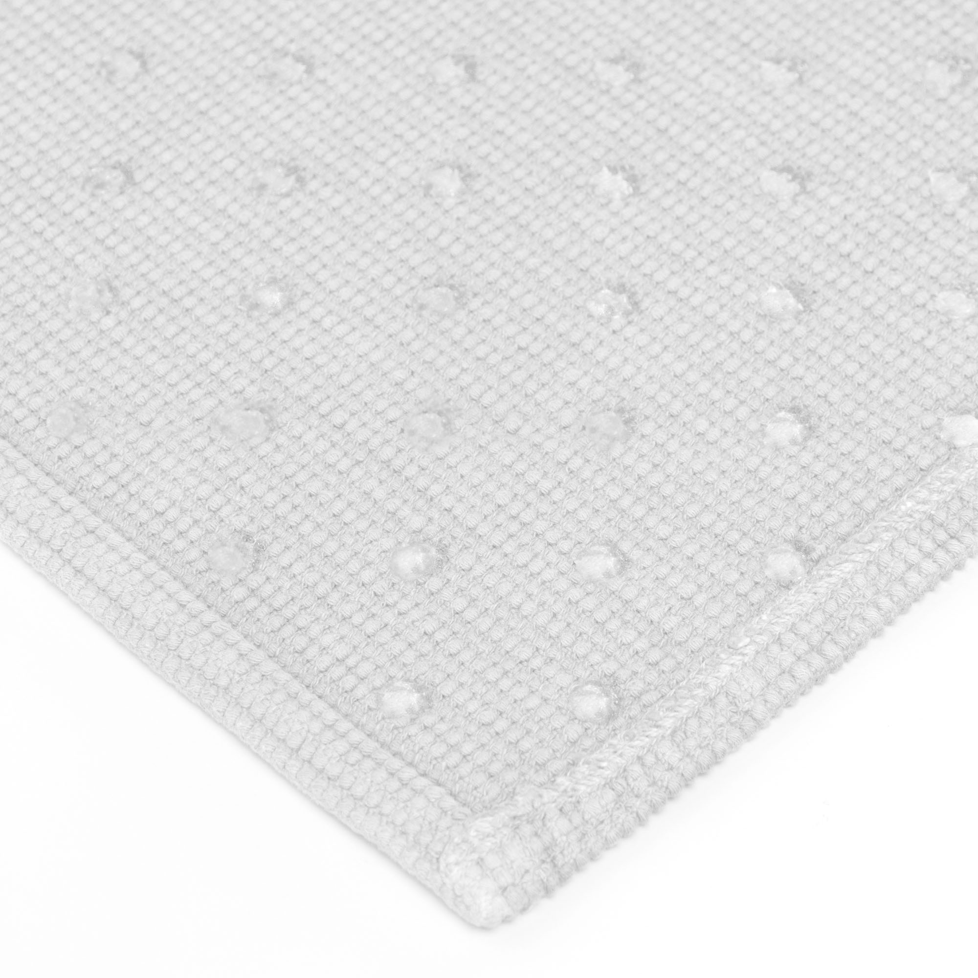 Alfombra de baño blanca suave, 60x40 cm AA5818J05 » Kave Home - Wonder