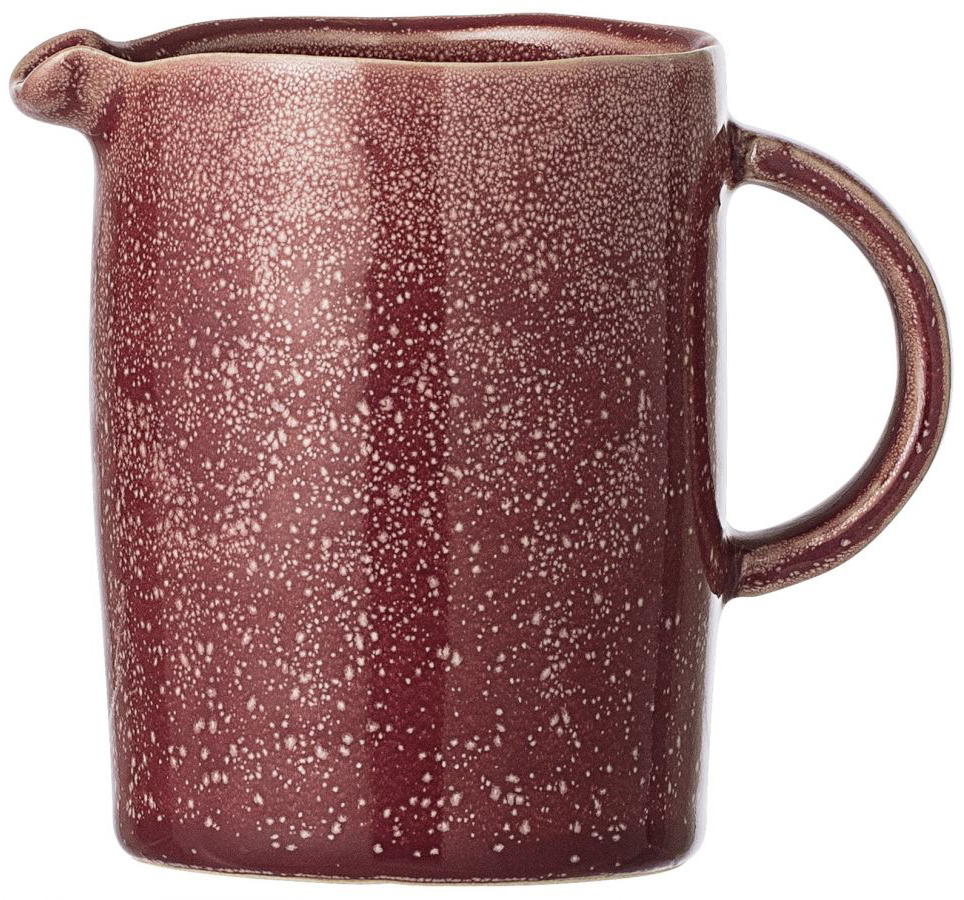 Dzbanek na mleko czerwony Ø11x15 cm – obraz-1