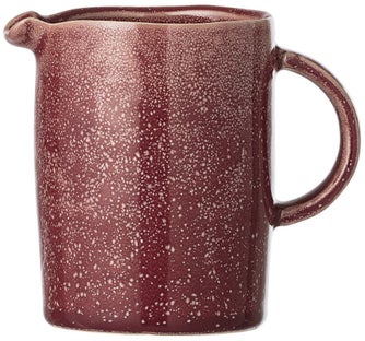 Dzbanek na mleko czerwony Ø11x15 cm – obraz-1