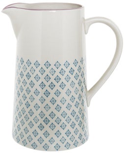 Dzbanek Patrizia 2 L biało-niebieski – obraz-1