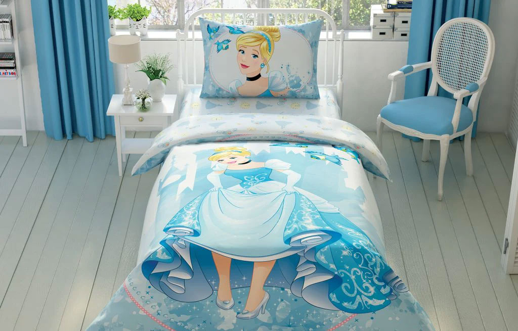 Единичен спален комплект Пепеляшка - 3 ч – изображение-1