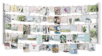 Ekspozytor na zdjęcia Hangit 152x66 cm biały – obraz-1