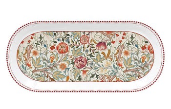 Елипсовидно плато за сервиране WILLIAM MORRIS – изображение-1