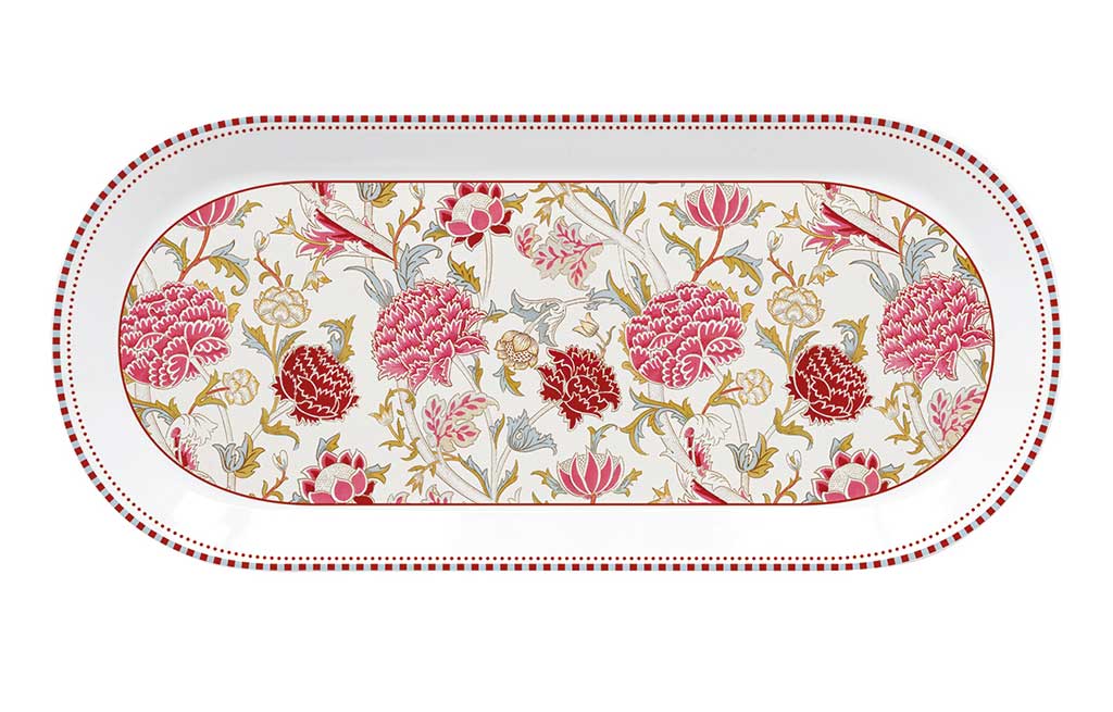 Елипсовидно плато за сервиране WILLIAM MORRIS – изображение-1