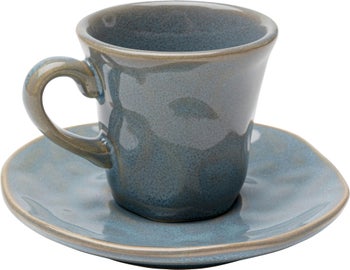Filiżanka Espresso Organic Turkusowa (2/part) – obraz-1
