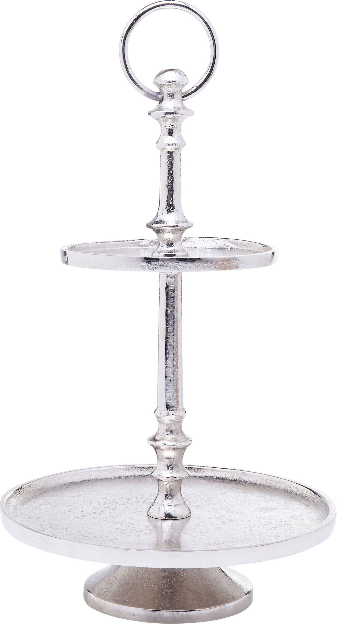 Etażerka Elegance ∅20x31 cm srebrna – grafika-1.