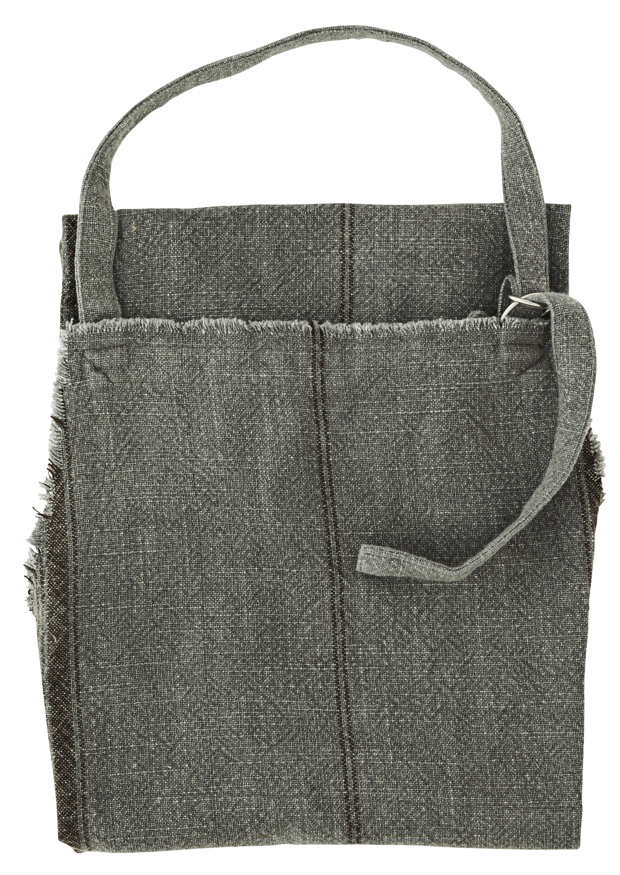 Fartuch kuchenny szary 85x65 cm – obraz-1