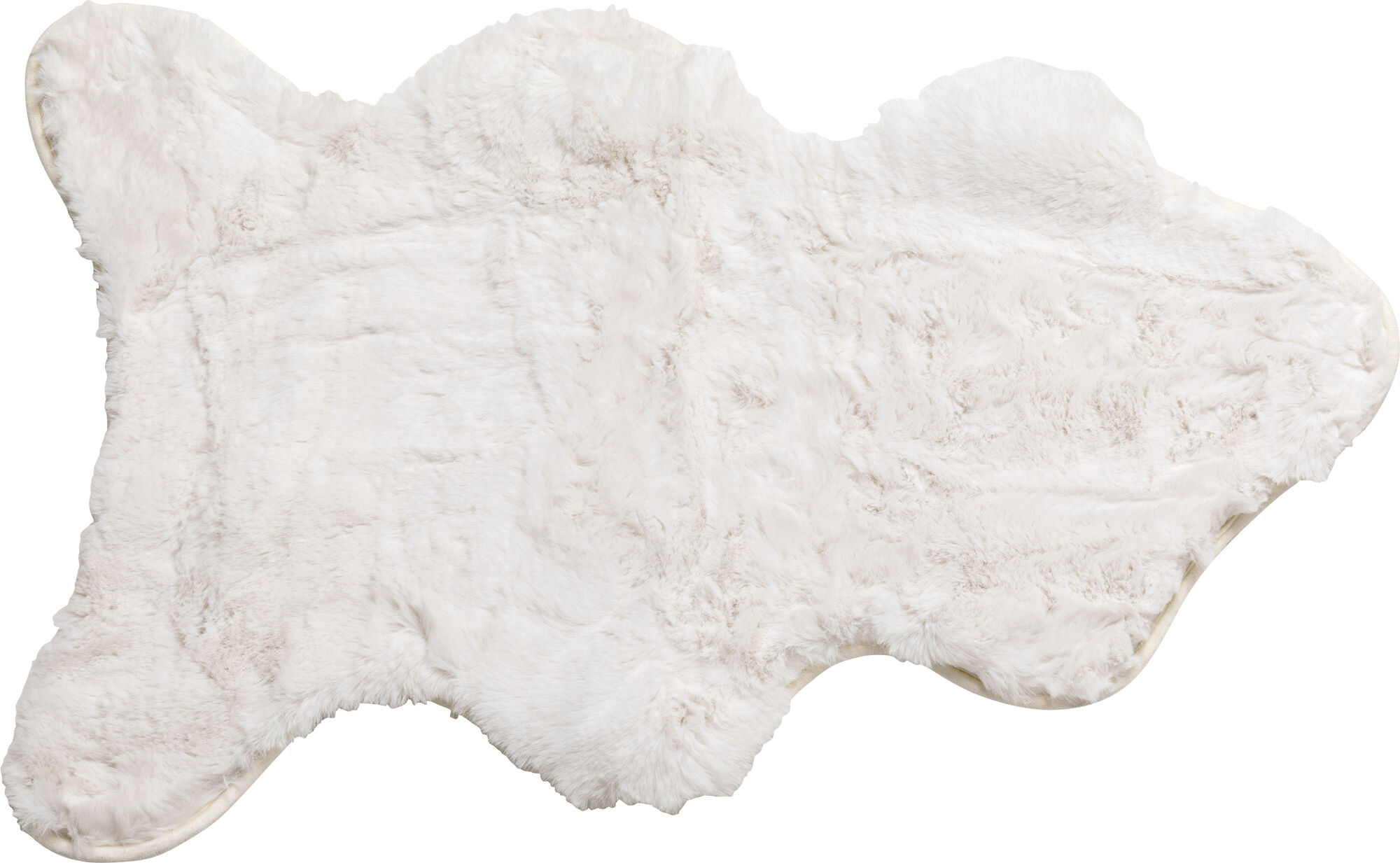 Narzuta futrzana Kremowa 90x60cm – grafika-1.