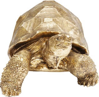 Figurina decorativa Turtle Auriu M – imagine-1.