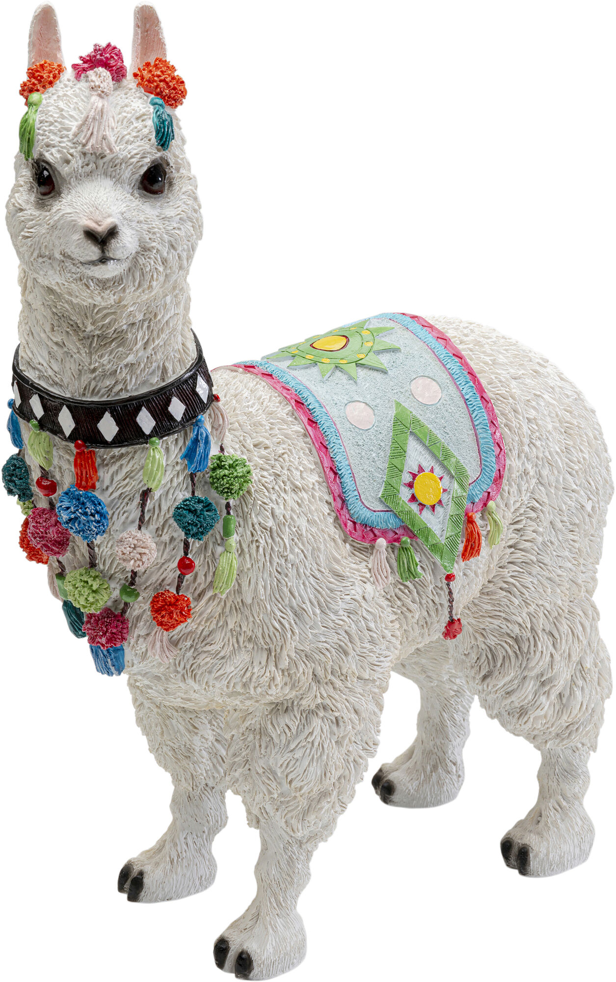 Alpaca Circus Dekorációs Figura 36cm – kép-1.