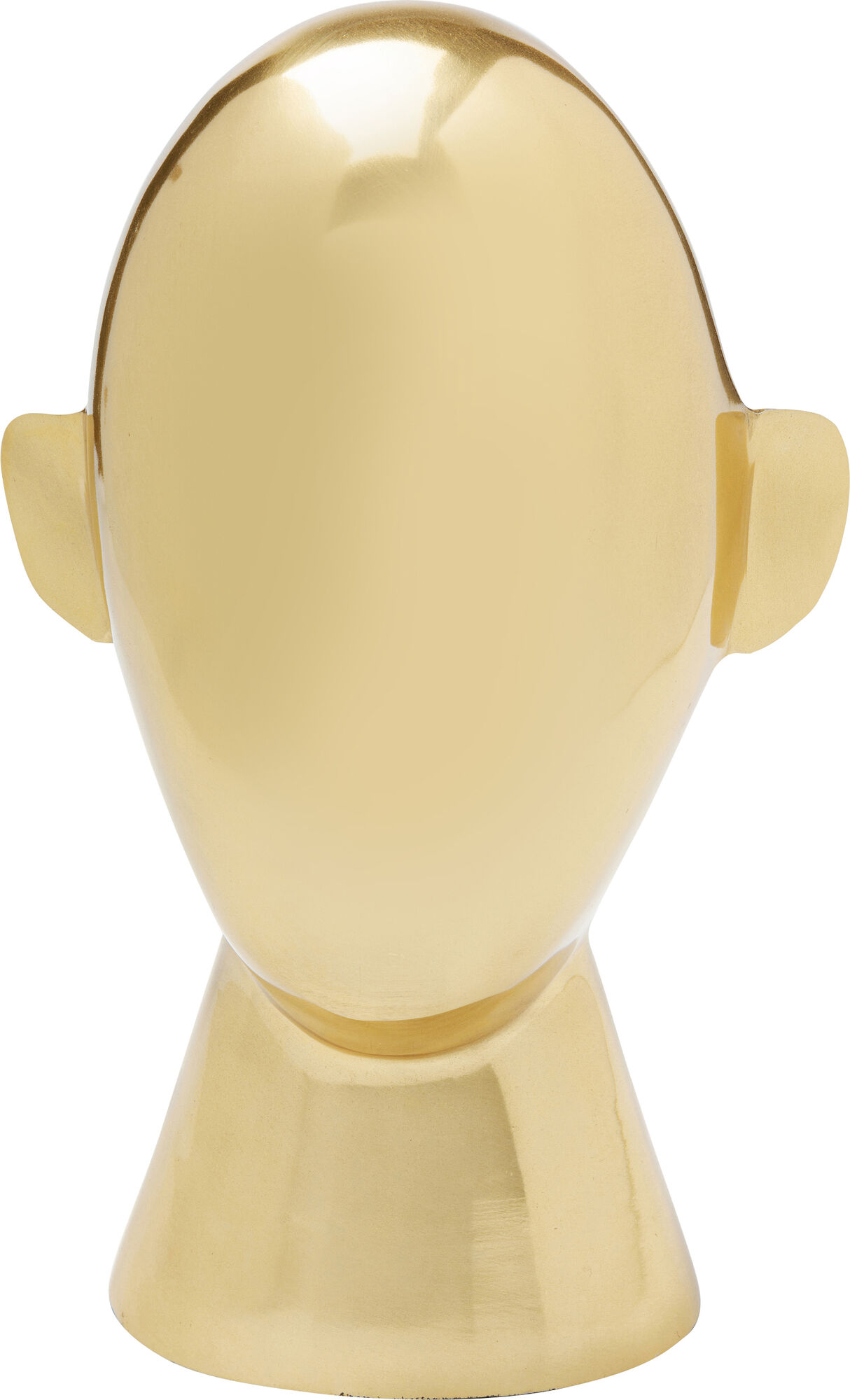 Dekoracija Abstract Face gold 28cm – slika-1.
