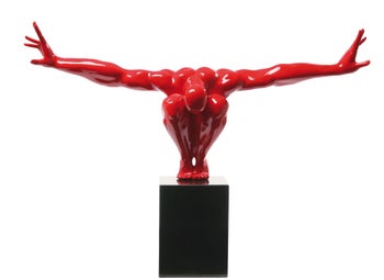 Objeto decorativo Atleta rojo – Imagen-1.