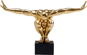 Skulptur Athlete - Dekor Guld, XL 100cm – bild-1.