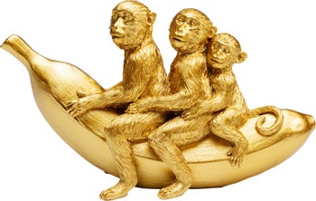 Dekorfigur Banana Ride, 12cm – bild-1.
