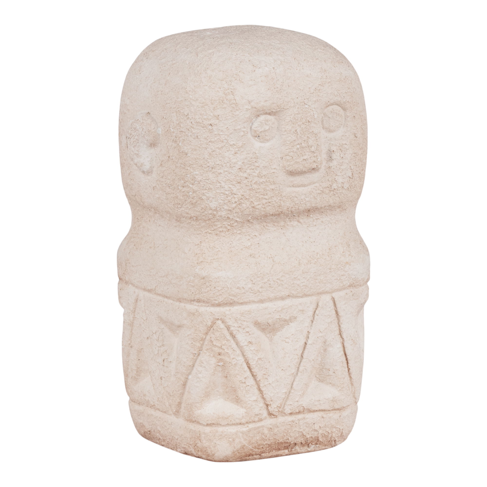 Figurka dekoracyjna beżowa 5,5x5,5x10 cm – grafika-1.