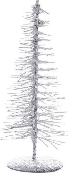 Figurka dekoracyjna biała choinka 15x6 cm z ekspozycji 2 – grafika-1.