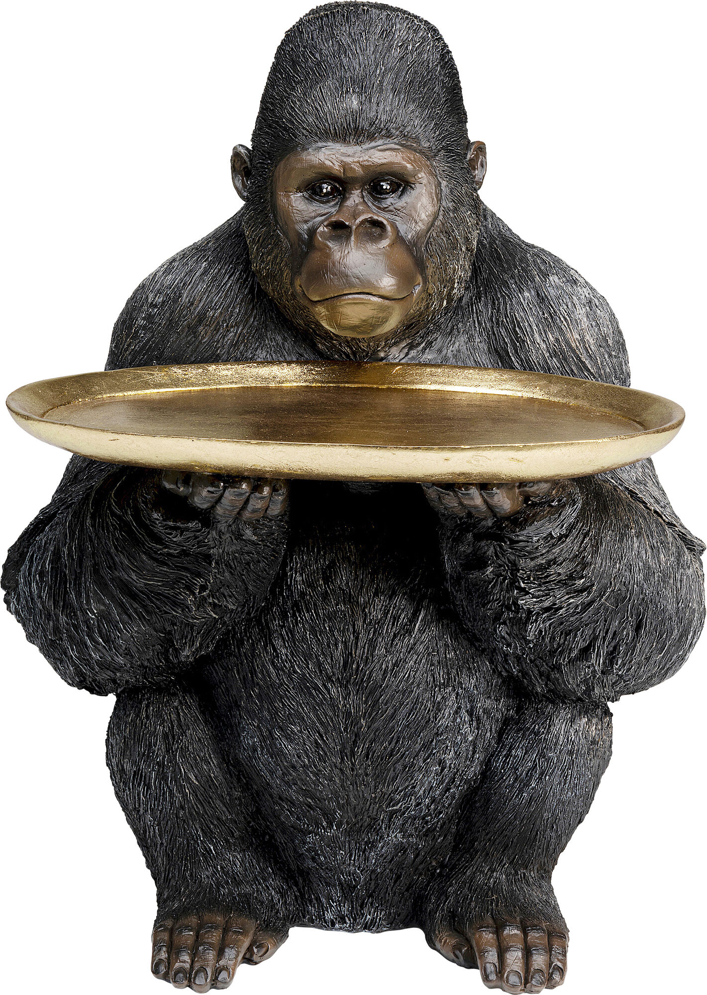 Деко фигура Butler Gorilla Holding Tray 44cm – изображение-1.
