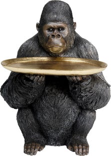 Деко фигура Butler Gorilla Holding Tray 44cm – изображение-1.