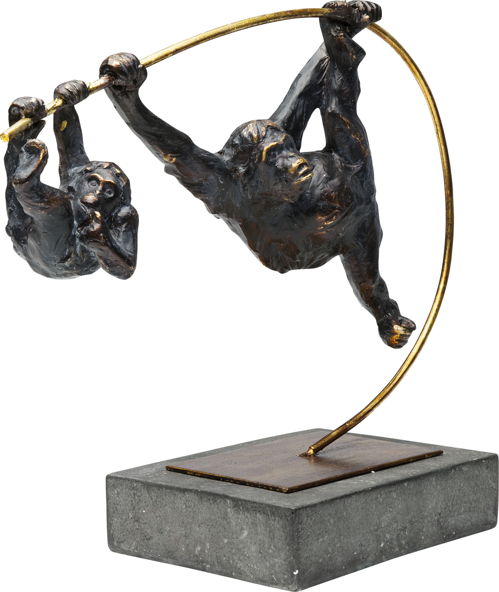 Oggetto Decorativo Climbing Monkeys – immagine-1.