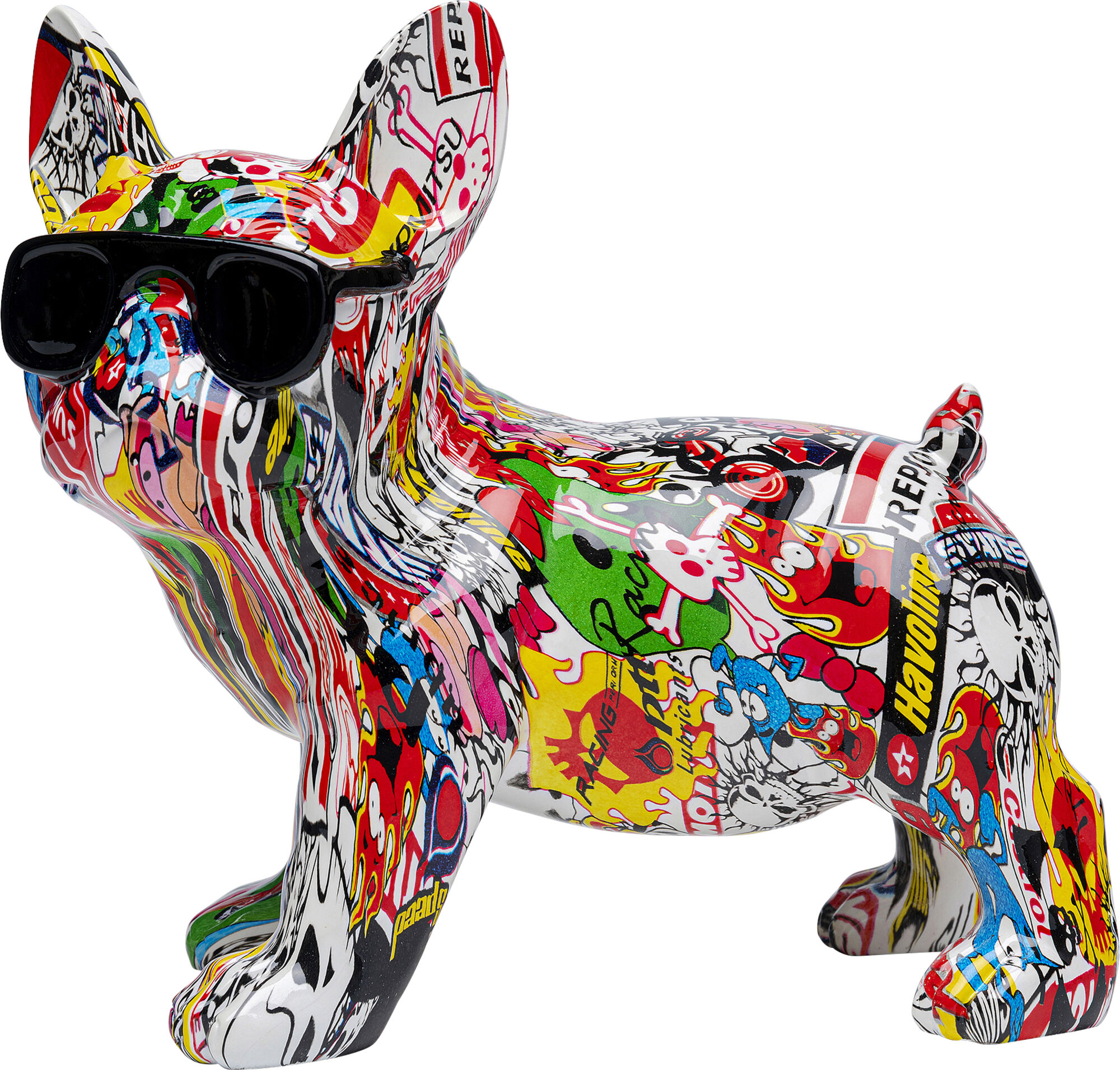 Skulptur Comic Dog Glasses – bilde-1.