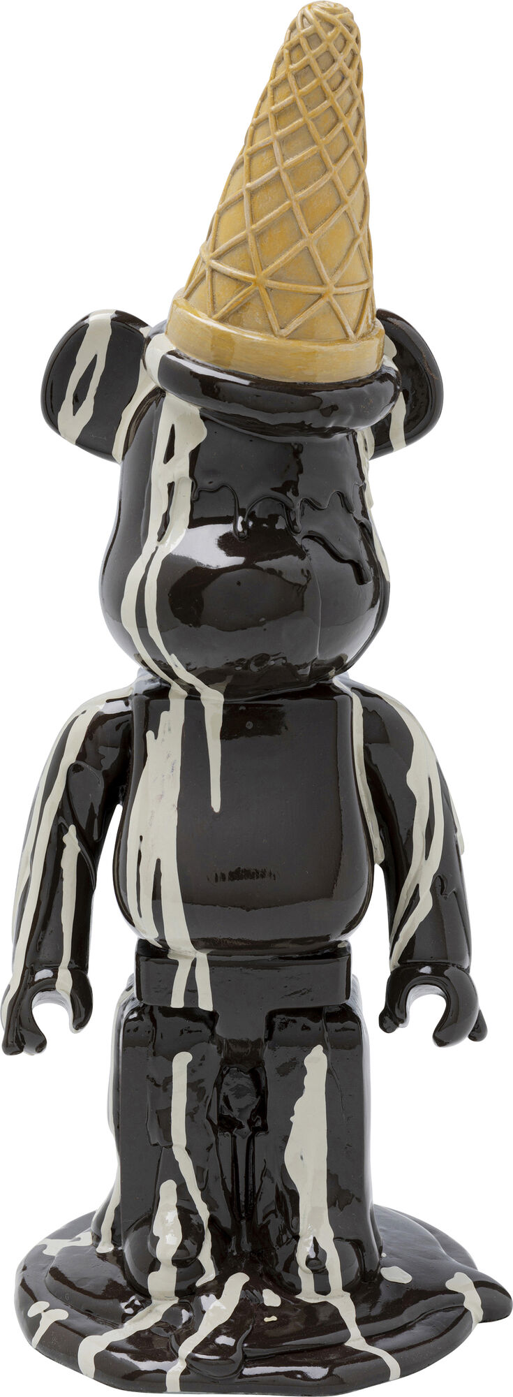 Decoratiune Gelato Bear negru 40cm – imagine-1.