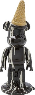 Decoratiune Gelato Bear negru 40cm – imagine-1.