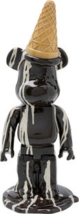 Ukrasna figura Gelato Bear crna 40cm – slika-1.