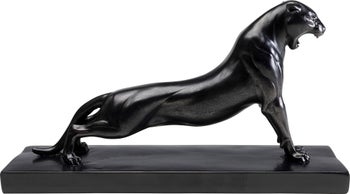 Figurka dekoracyjna czarne pantera nowoczesna 35x19 cm – grafika-1.