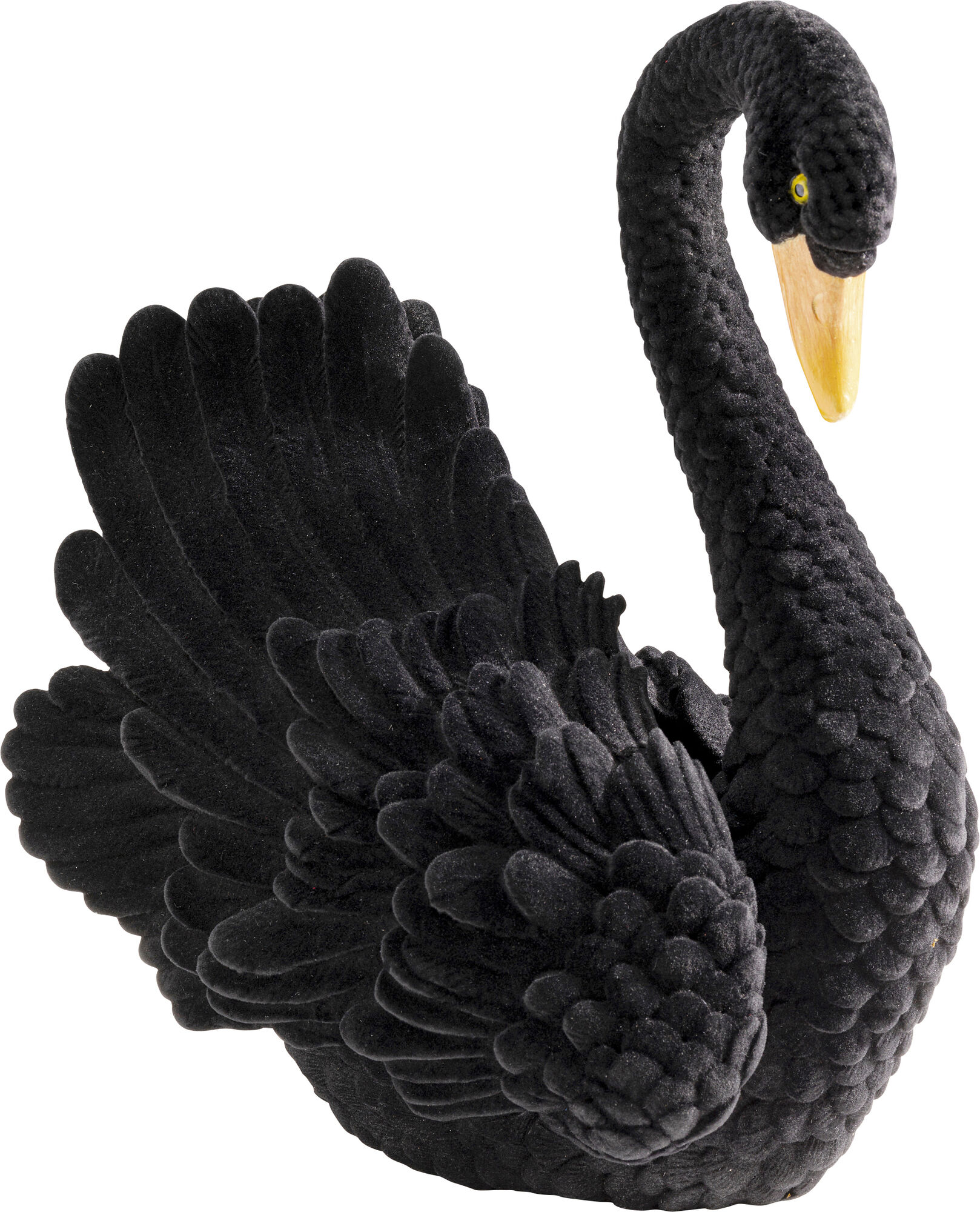 Dekorfigur Sort Svane 28cm – bilde-1.
