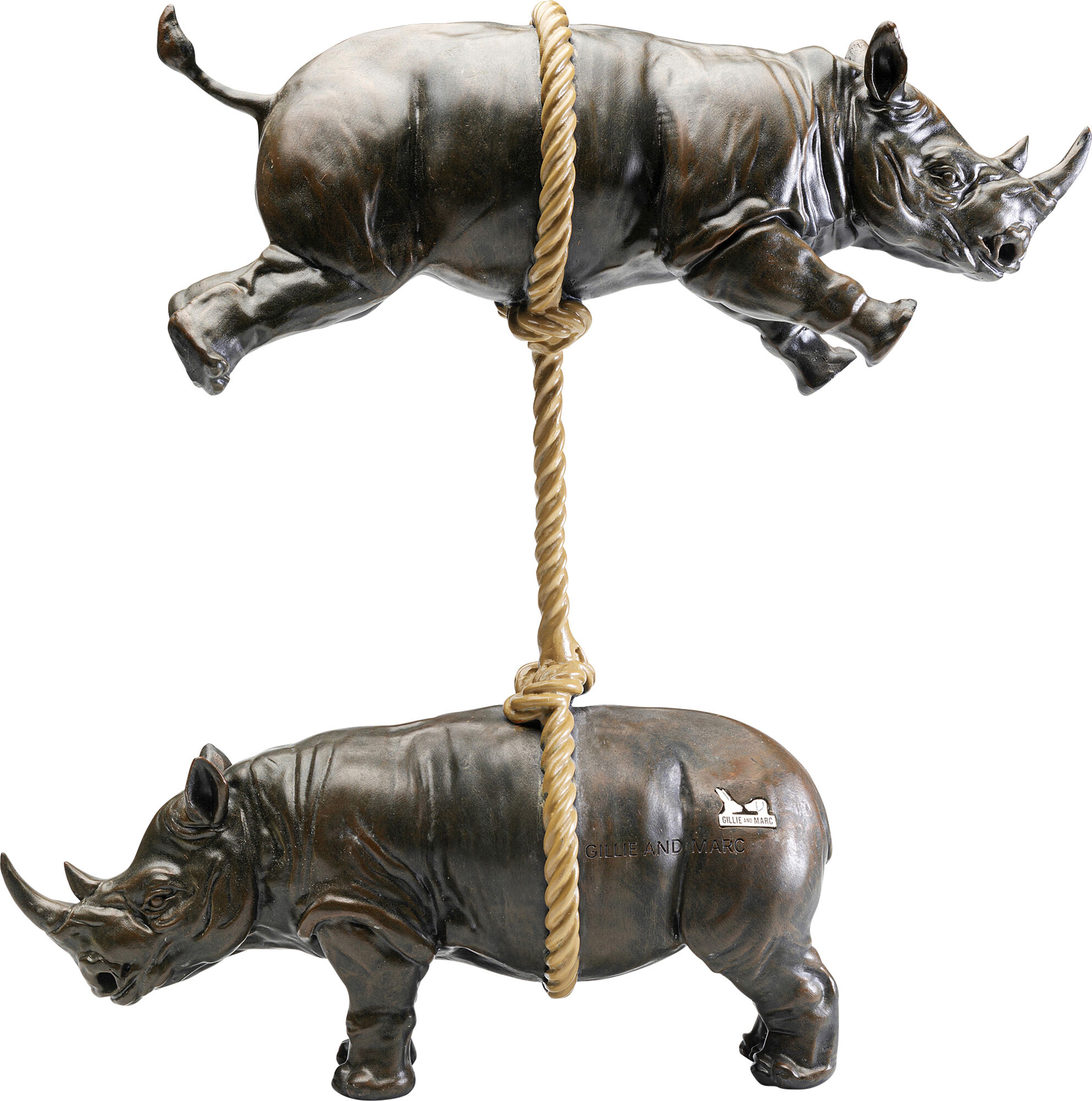 Figura Deco Artistic Rhino 46cm – Imagen-1.