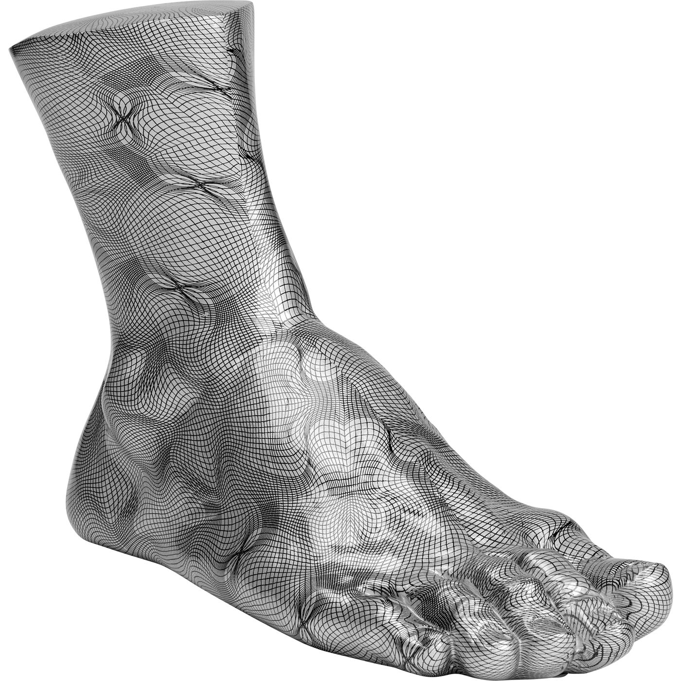 Figurka Dekoracyjna Foot 30x23 Cm Szara 51910 Kare Design Sfmeble pl figurka-dekoracyjna-foot-30x23-cm-szara-51910-kare-design-sfmeble-pl