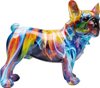 Skulptur Colourful Frenchie Dog – bild-1.