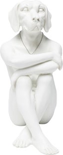Figura decorativa Gangster Dog crema – Imagen-1.